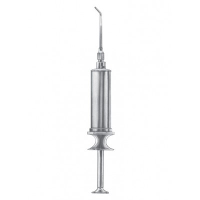  Metal Water Syringe self-filling, with1 cannula (Lure-Lock)